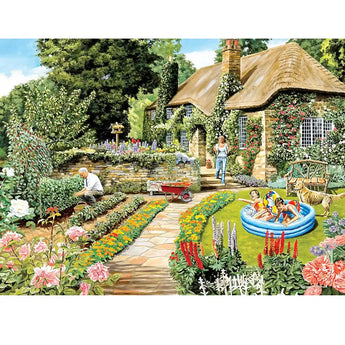 Set of 6 Trevor Mitchell 1000 Piece Jigsaw Puzzles Bits and Pieces