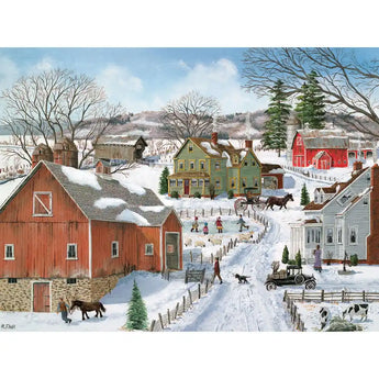 Life on the Farm 500 Piece Jigsaw Puzzle