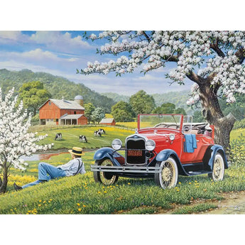 Set of 4 John Sloane Jigsaw Puzzles