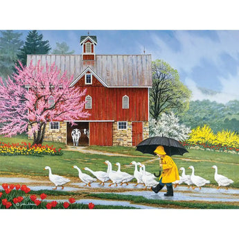 Set of 4 John Sloane Jigsaw Puzzles