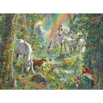 Unicorn Meadow 1000 Piece Glitter Jigsaw Puzzle