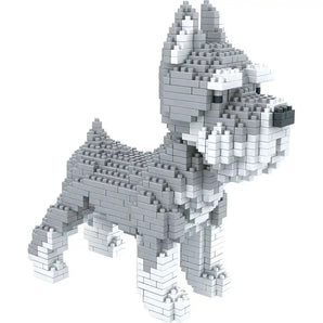 Dog Breed 3 D Block Puzzle Bits and Pieces