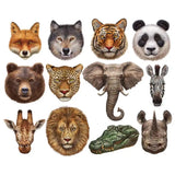 Wild Animals Mini Shaped 500 Piece Jigsaw Puzzles