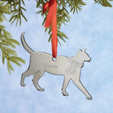 Personalized Cat Ornament