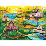 Red Barn Hill Golf Resort 500 Piece Jigsaw Puzzle