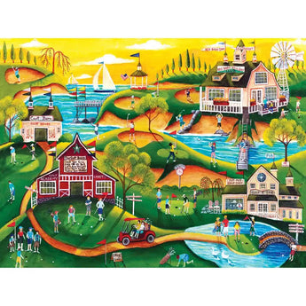 Red Barn Hill Golf Resort 500 Piece Jigsaw Puzzle