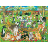 Dog Park Pals 1000 Piece Jigsaw Puzzle