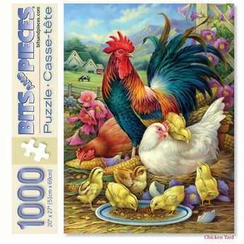 Chicken Yard Jigsaw Puzzle