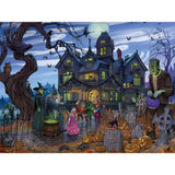 Set of 4 Halloween Jigsaw Puzzles