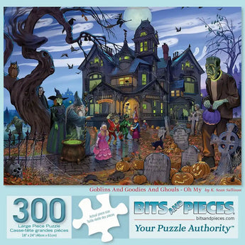 Goblins and Goodies and Ghouls  Oh My Jigsaw Puzzle