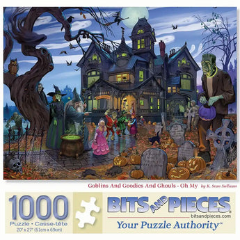 Goblins and Goodies and Ghouls  Oh My Jigsaw Puzzle