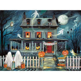 Set of 4 Halloween Jigsaw Puzzles