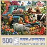 Unloading the Pick Up 500 Piece Jigsaw Puzzle