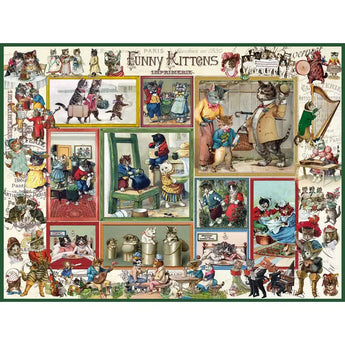 Funny Kittens 500 Piece Jigsaw Puzzle