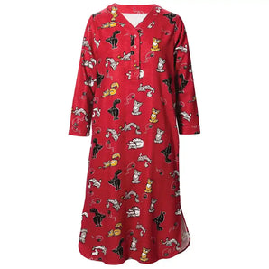 Purr fect Flannel Nightshirt