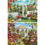 Set of 2 Alan Giana 300 Large Piece jigsaw Puzzles