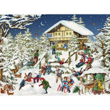 Ski Lodge 300 Large Piece Jigsaw Puzzle