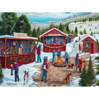 Christmas Fair 500 Piece Jigsaw Puzzle