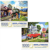 Set of 2 Kevin Walsh Jigsaw Puzzles