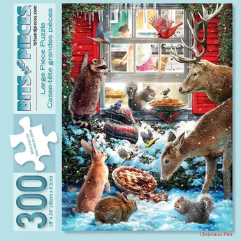 Christmas Pies 300 Large Piece Jigsaw Puzzle