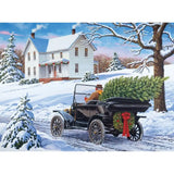 Set of 4 John Sloane Holiday Jigsaw Puzzles