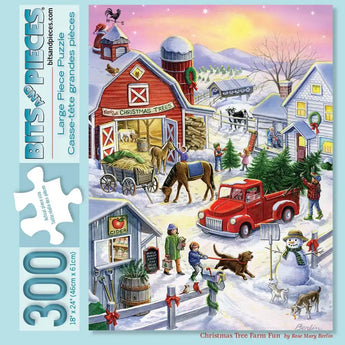 Christmas Tree Farm Fun Jigsaw Puzzle