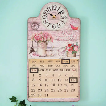 Rose Clock Perpetual Calendar