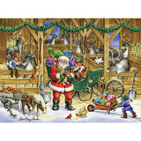 Reindeer Barn 1000 Piece Jigsaw Puzzle