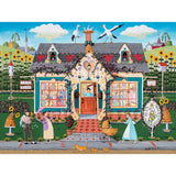 Set of 6 Joseph Holodook 300 Large Piece Jigsaw Puzzle Bits and Pieces