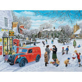 A Snowy Village 1000 Piece Jigsaw Puzzle