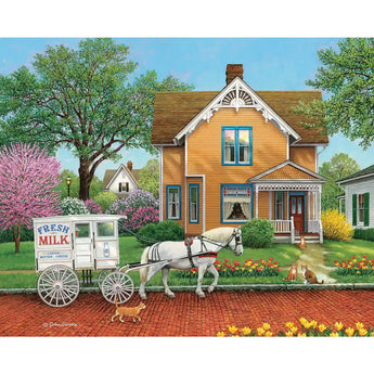 Set of 6 John Sloane Jigsaw Puzzles