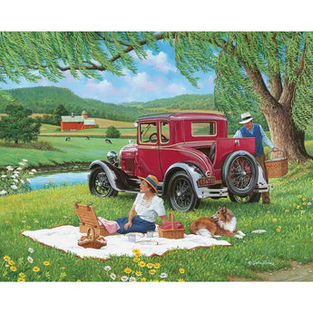 Set of 6 John Sloane Jigsaw Puzzles