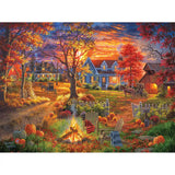 Autumn Village Jigsaw Puzzle