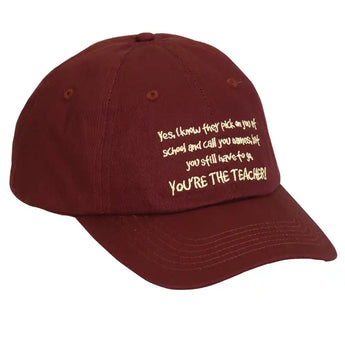 Youre the Teacher Cap