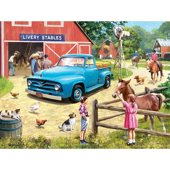 Set of 4 Kevin Walsh Jigsaw Puzzles