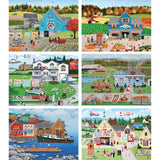 Set of 6 Wilfrido Limvalencia Jigsaw Puzzles