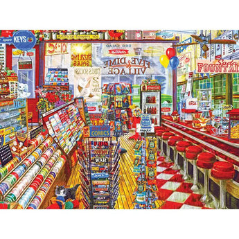 Five Dime Store 500 Piece Jigsaw Puzzle