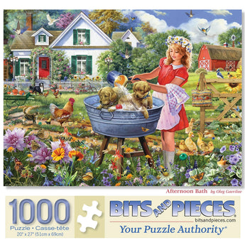 Afternoon Bath Jigsaw Puzzle