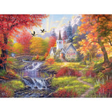 Woodland Church 300 Large Piece Jigsaw Puzzle