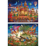 Set of 2 Ciro Marchetti 1000 Piece Jigsaw Puzzles