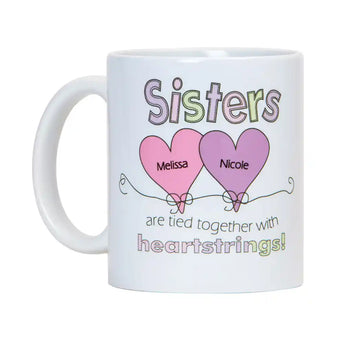 Sisters Personalized Mug