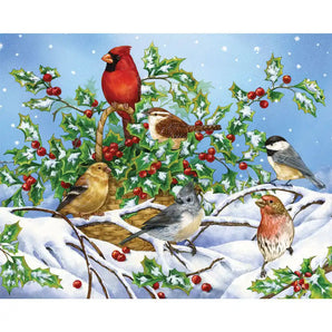 Holly Birds Jigsaw Puzzle