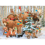 Magical Forest Holiday Jigsaw Puzzle