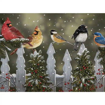 Winter Perch Jigsaw Puzzle