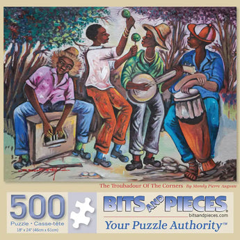 The Troubadour of the Corners Jigsaw Puzzle