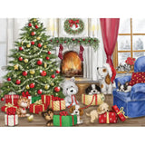 Christmas Dogs and Cats Jigsaw Puzzle