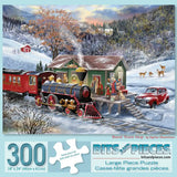 Rural Train Stop Jigsaw Puzzle