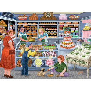 Grandmas Treats at the Bakery 300 Large Piece Jigsaw Puzzle