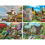 Serene Beauty 4in1 Multipack Jigsaw Puzzle Bundle by Alan Giana