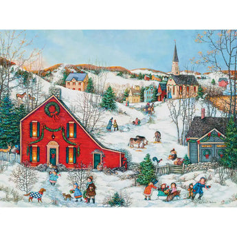 The Christmas Salt Box 500 Piece Jigsaw Puzzle